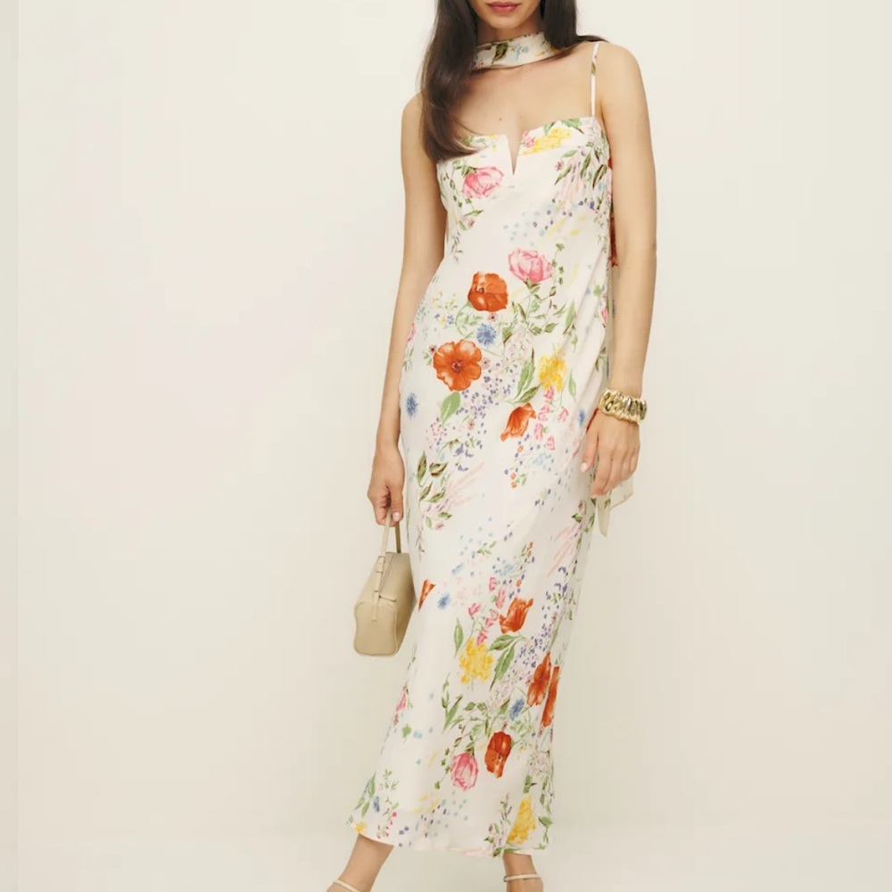 Reformation Jimmie Floral Dress